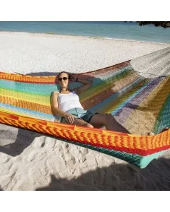Double Hammock Plus Edition Multicolor by MacaMex MA-00220 color multicolor