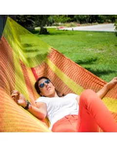 Mexican Net Hammock - Family Solar Plus by MacaMex MA-00241 color multicolor