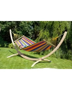 Siesta Grande hammock stand wood for extra large hammocks by MacaMex MA-20001 