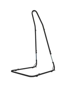 Lazy anthrazit stand for hanging chairs by MacaMex MA-20042 color Grau / Silber