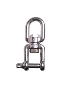 Swivel for hanging chairs made of stainless steel by MacaMex MA-21261 color silber