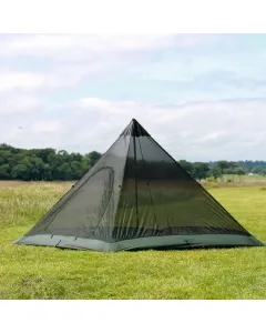 Superlight pyramid mesh tent by DD Hammocks DD-21501 color schwarz
