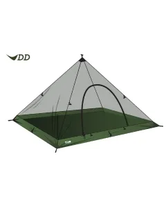 Superlight Pyramid Mesh tent XL by DD Hammocks DD-21530 color schwarz